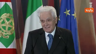 Il discorso di Mattarella per i David di Donatello 2024 - INTEGRALE