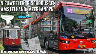 NIEUWE BUSSEN in Amstelland-Meerlanden + Museumtram in Amstelveen | Dagkaart Connexxion Vlog