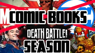 Making a Non-Marvel/DC Comic Book DEATH BATTLE! Season