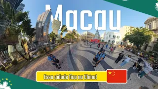 MACAU, CHINA | 30 lugares para conhecer e português é língua oficial! | 4K