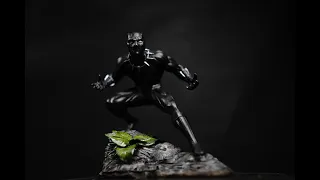 How to Make Black Panther with Polymer Clay / Wakanda Forever 2022  Polymer Clay Tutorial
