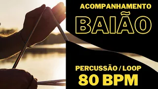 BAIÃO 80 bpm LOOP percussion - Brazilian rhythms