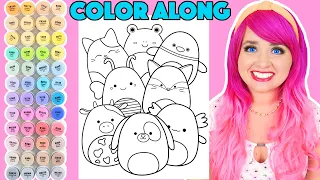 Color Squishmallows Along With Me | COLOR ALONG WITH KIMMI