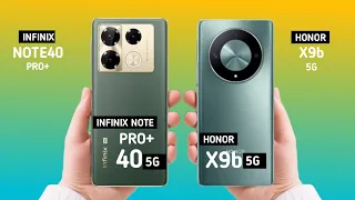 Infinix Note 40 Pro Plus 🆚 Honor X9b 5G Comparison | Review