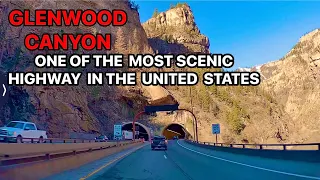 GLENWOOD CANYON, COLORADO, I-70 Scenic drive | 4K | #travel #colorado #canyon