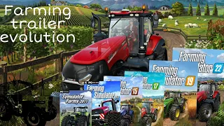 Farming Simulator(11,13,15,17,19,22)  trailer evolution