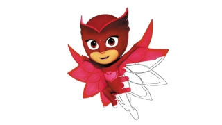 How To Draw And Color Learning Pj Masks Owlette Fly - Coloring pages For Kids Finger Family Songs