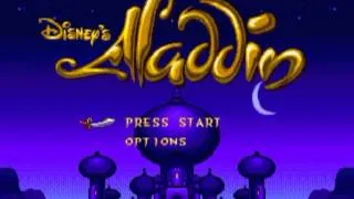 Disney's Aladdin (Sega Mega Drive) #1 : Title screen