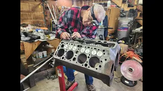 1950 mercury, Ford Flathead V8 rebuild, valve assembly and install @Ford