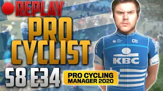 BIENTOT LA FIN DE CARRIÈRE DU PRODIGE.. - Pro Cyclist S8E34 Pro Cycling Manager 2020