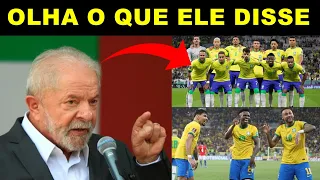 LULA MANDOU UM RECADO PARA SELEÇÃO BRASILEIRA SOBRE O JOGO BRASIL X CROÁCIA E DEIXOU OS CRITICOS...