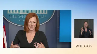 08/27/21: Press Briefing by Press Secretary Jen Psaki