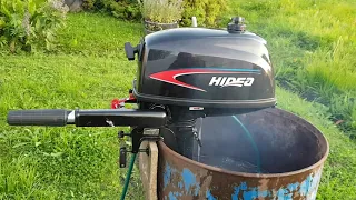 Лодочный мотор HIDEA 5 обкатка