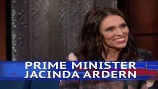 Prime Minister Jacinda Ardern Explains Why The UN Laughed At Trump | The Late Show #jacindaardern