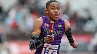 'Quincy Wilson Is THAT Guy.' Bullis Freshman Splits 45.06 Anchor In 4x400 Prelim