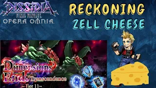 DFFOO GL Dimensions End Transcendence T11 Reckoning, temporary clear with Zell cheese