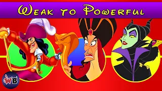 Disney Villains: Weak to Powerful 💪
