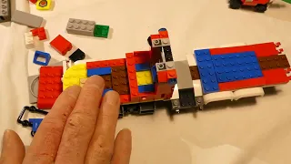 Speedbuild Lego City Fire Command Truck SET 60374