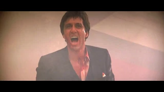 Scarface Ending Shootout - The Weeknd - Blinding Lights