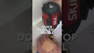 Quick Door Stop Install