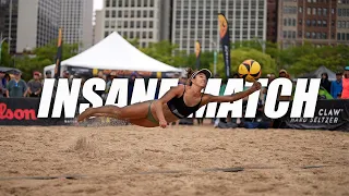 AMAZING Beach Volleyball Match: Humana-Paredes/Wilkerson vs Cannon/Sponcil AVP Chicago 2022