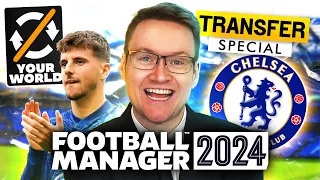 REBUILDING CHELSEA IN THE NEW FOOTBALL MANAGER 2024 GAMEMODE