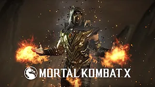 Mortal Kombat X - Scorpion (Hellfire) - Klassic Tower On Very Hard (No Matches Lost)