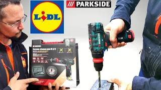 TEST PARKSIDE nouvelle visseuse 12V avec mandrin amovible (  PBSA 12 D4 )