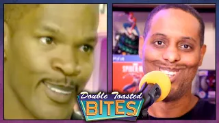 JAMIE FOXX ON SESAME STREET CREEPED US OUT! | Double Toasted Bites