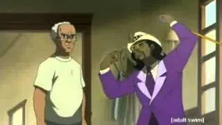 The Boondocks. "Yes, she/I'm a hoe!" Hahaaa