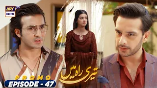 Teri Rah Mein Episode 47 - Promo - ARY Digital Drama