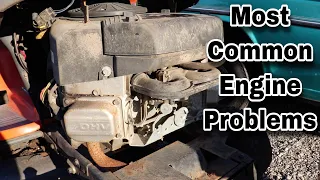 Most Common Riding Mower Engine Problems