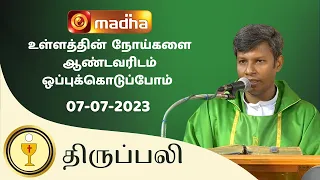 🔴 LIVE  07 JULY 2023 Holy Mass in Tamil 06:00 PM (Evening Mass) | Madha TV