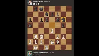 Viswanathan Anand vs Veselin Topalov | Linares - Spain, 1998