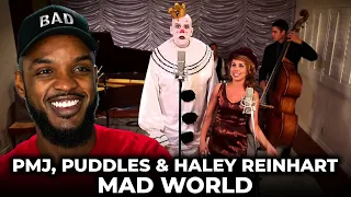 🎵 PMJ, Puddles, & Haley Reinhart - Mad World REACTION