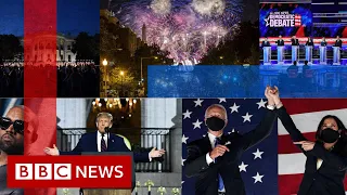 US election: The crazy election campaign in three minutes - BBC News