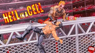 Seth Rollins vs The Fiend - Hell In A Cell Action Figure Match! WWE Universal Championship!