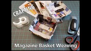 Magazine Basket Weaving | DreamBank