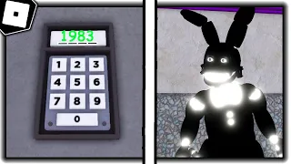 How to get SECRET CODE (EASY) for SECRET CHARACTER V BADGE in FREDBEAR'S MEGA ROLEPLAY - Roblox