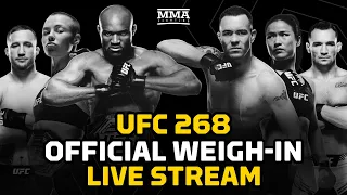 UFC 268: Usman vs. Covington 2 Official Weigh-In LIVE Stream |  MMA Fighting