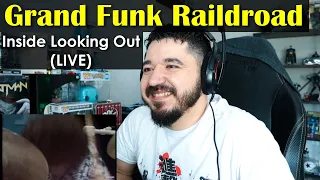 GRAND FUNK RAILROAD - Inside Looking Out 1969 LIVE | FIRST TIME REACTION TO GRAND FUNK RAILDROAD