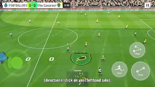 Total Football Tutorials & Guides: Control Type