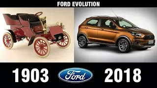 FORD - EVOLUTION (1903-2018) | Hatchbacks, Sedans, Coupes, Convertibles and Wagons.