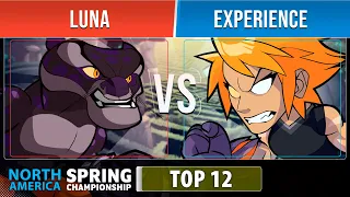 Luna VS Experience - Top 12 - NA - Brawlhalla Spring Championship 2022