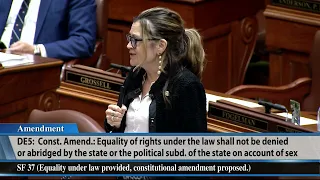 Minnesota House debate on SF37, a proposed equal rights constitutional amendment - Pt. 2 5/17/24