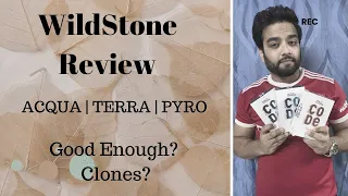 Reviewing the new Wildstone Code Perfumes. ACQUA | TERRA | PYRO