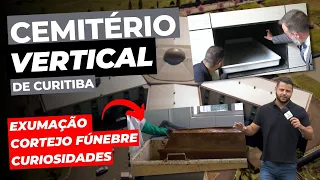 CEMITÉRIO VERTICAL DE CURITIBA: TOUR COM EXUMAÇÃO, CORTEJO FÚNEBRE, PRÉ-CREMAÇÃO E CUROSIDADES