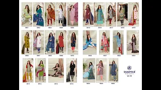 Deeptex Vol 59 Pure Cotton Printed Suit Wholesaler|| Deeptex Miss India Vol 59 Dress Materials