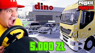 Pracuję dla DINO jako KIEROWCA! *PCD nowy update* 🚘 Roblox Polish Car Driving