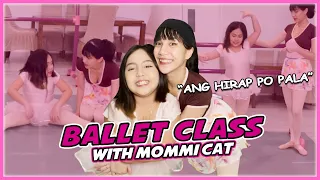 BALLET CLASS WITH MOMMI CAT